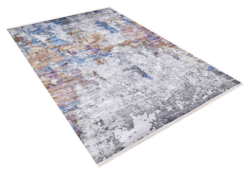 Modern Area Rug – Kaluga Grey Digital Print Non Slip Carpet for Living Room