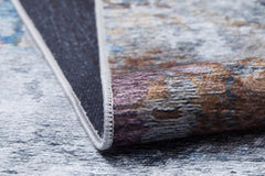 Modern Area Rug – Kaluga Grey Digital Print Non Slip Carpet for Living Room