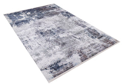 Modern Area Rug – Grey Digital Print Carpet | Antibacterial, Non Slip, Washable