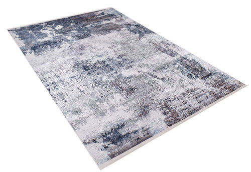 Modern Area Rug – Grey Digital Print Carpet | Antibacterial, Non Slip, Washable