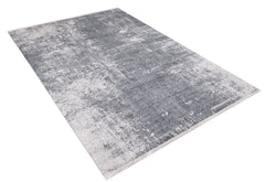 Vladikavkaz Grey Modern Digital Print Area Rug
