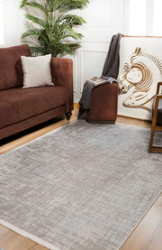 Modern Digital Area Rug – Beige Antibacterial Non Slip Carpet for Living Room