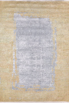 Yellow Modern Area Rug – Digital Print Rug | Antibacterial, Non Slip, Washable Carpet