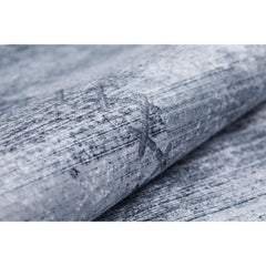 Grey Patchwork Area Rug - Digital Print Non Slip Carpet for Living Room