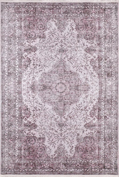 Classic Area Rug – Beige Digital Print Rug with Non Slip, Antibacterial Carpet