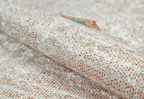 Geometric Area Rug – Cream Digital Print Rug, Antibacterial Non Slip Carpet