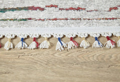 Digital Print Area Rug – Grey Classic Design, Non Slip & Antibacterial Carpet