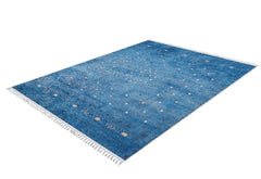 Blue Area Rug - Classic Digital Print Carpet | Antibacterial, Non Slip & Washable Floor Mat