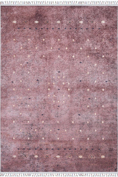Lasin Brown Classic Digital Print Area Rug