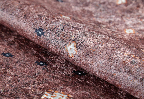 Lasin Brown Classic Digital Print Area Rug