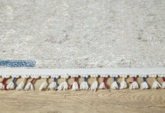 Beige Area Rug - Classic Digital Print Carpet | Antibacterial, Non Slip, Washable