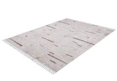 Beige Area Rug - Classic Digital Print Carpet | Antibacterial, Non Slip, Washable