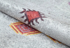 Digital Print Area Rug – Classic Cream Non Slip Carpet for Living Room