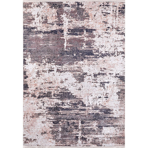 NijniTagil Beige Modern Digital Print Area Rug