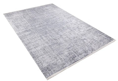 Modern Area Rug – Grey Digital Print Carpet | Non Slip, Antibacterial, Washable