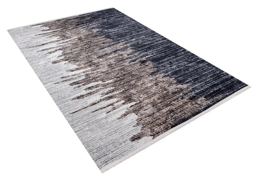 Modern Area Rug | Beige Digital Print Rug - Non Slip Antibacterial Dust Free Carpet