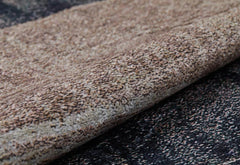 Modern Area Rug – Brown Digital Print Carpet | Antibacterial, Non-Slip, Washable