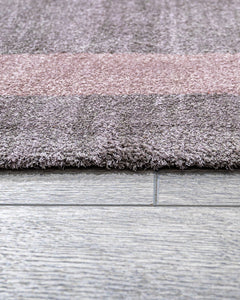 Natural Viscose Rug – Anthracite Frame Carpet With Soft Texture & Luxury Design