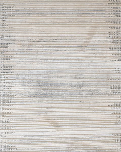 Modern Viscose Area Rug – Machine Made Grey Carpet With Fringed Edge