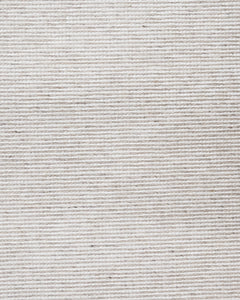 Modern Wool Area Rug - Beige Machine Made Rug With Fringed Edges & Soft Texture