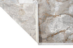 Microfiber Area Rug – Machine Made Marble Pattern Carpet | Cotton Base, Anti Slip