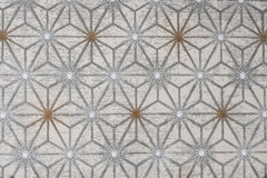 Microfiber Area Rug – Geometric Machine Made Cotton Base Carpet by Luxess Rugs