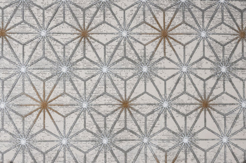 Microfiber Area Rug – Geometric Machine Made Cotton Base Carpet by Luxess Rugs