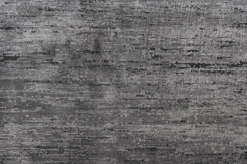 Microfiber Area Rug - Anthracite Flat Machine Made Rug With Anti Slip Base