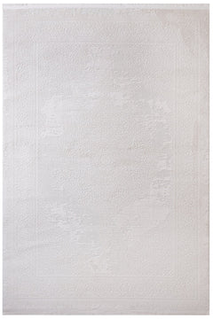 Cotton Area Rug - Machine Made Cream Frame Soft Cotton Weft Base Rug