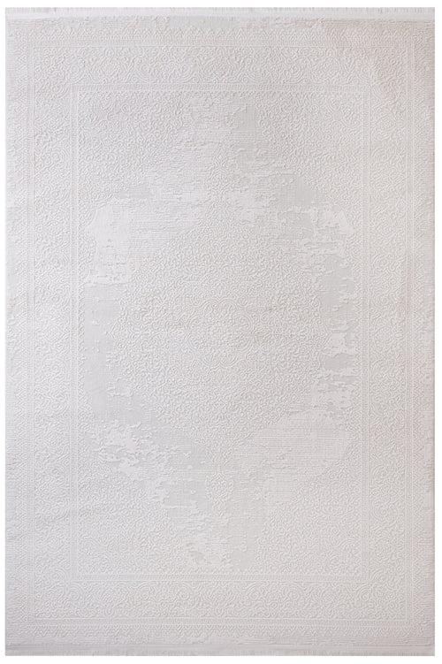 Cotton Area Rug - Machine Made Cream Frame Soft Cotton Weft Base Rug