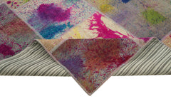 Kirk Yama Beige Patchwork Cotton Wool Handmade Area Rug 10'1'' x 13'4''