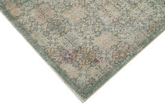 Handmade Area Rug - Checkered Kilim Wool Cotton Blend Durable Flat Weave 5'2"x8'8"