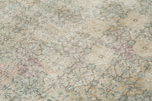 Handmade Area Rug - Checkered Kilim Wool Cotton Blend Durable Flat Weave 5'2"x8'8"