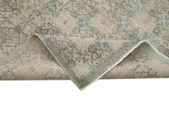 Handmade Area Rug - Checkered Kilim Wool Cotton Blend Durable Flat Weave 5'2"x8'8"