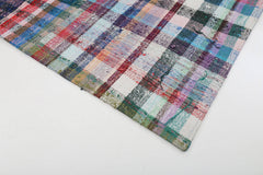 Kirk Yama Grey Patchwork Cotton Wool Handmade Area Rug 8'5'' x 10'0''