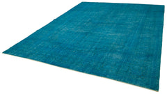 Persian Blue Classic Cotton Wool Handmade Area Rug 10'0'' x 13'3''