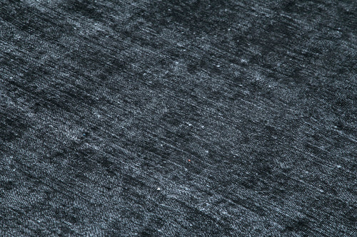 Persian Black Classic Cotton Wool Handmade Area Rug 9'7'' x 12'8''