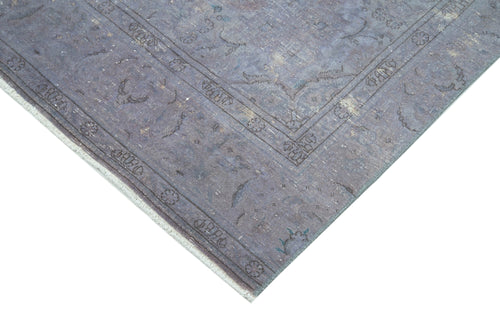 Persian Purple Classic Cotton Wool Handmade Area Rug 5'7'' x 9'9''