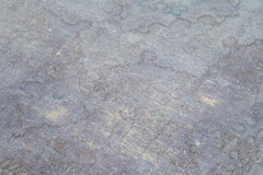 Persian Purple Classic Cotton Wool Handmade Area Rug 5'7'' x 9'9''