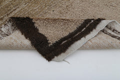 Tulu Beige Cotton Wool Handmade Area Rug 3'1'' x 3'4''