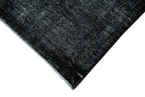 Persian Black Classic Cotton Wool Handmade Area Rug 9'6'' x 13'3''