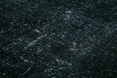 Persian Black Classic Cotton Wool Handmade Area Rug 9'5'' x 11'6''