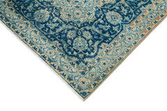 Handmade Area Rug - Persian Classic Cotton Wool Vintage Hand Woven Carpet 9'11''x13'7''