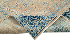 Persian Beige Classic Cotton Wool Handmade Area Rug 9'6'' x 15'5''