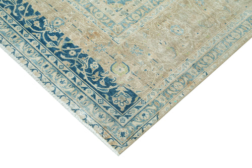 Persian Beige Classic Cotton Wool Handmade Area Rug 8'10'' x 11'10''