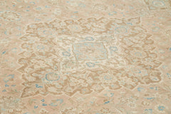 Persian Beige Classic Cotton Wool Handmade Area Rug 9'10'' x 13'0''