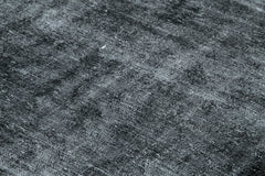 Persian Black Classic Cotton Wool Handmade Area Rug 8'10'' x 12'7''