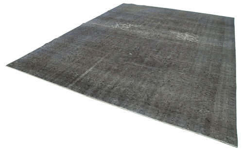 Persian Grey Classic Cotton Wool Handmade Area Rug 9'6'' x 12'10''
