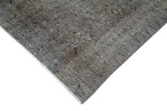 Persian Grey Classic Cotton Wool Handmade Area Rug 9'6'' x 12'10''
