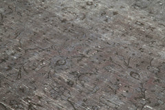 Persian Grey Classic Cotton Wool Handmade Area Rug 9'6'' x 12'10''